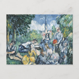 Paul Cezanne Dejeuner sur l'herbe, 1876-77 Vykort
