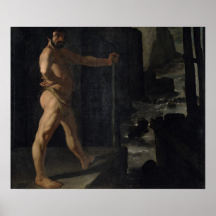 Paul Cezanne Delacroix-apoteos Poster