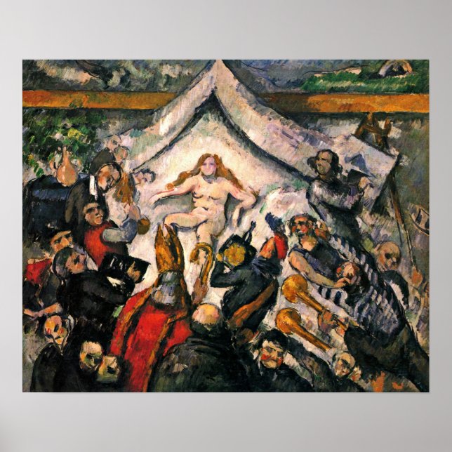 Paul Cezanne - den eviga feminin Poster (Framsidan)