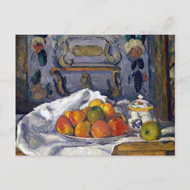 Paul Cezanne Dish of Apples Vykort (Framsida)
