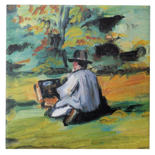 Paul Cezanne - En konstnär på jobbet, Kakelplatta