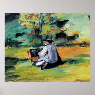 Paul Cezanne - En konstnär på jobbet, Poster