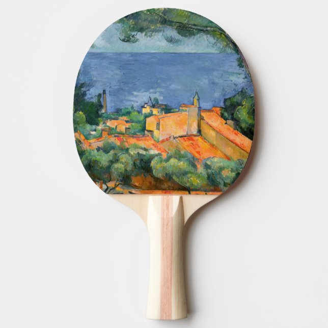 Paul Cezanne - Estaque med Red Tak Pingisracket (Framsidan)