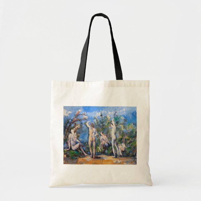 Paul Cezanne - Fem badare Tygkasse (Framsidan)
