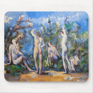 Paul Cezanne - Fem Bathers Musmatta