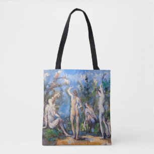 Paul Cezanne - Fem Bathers Tygkasse