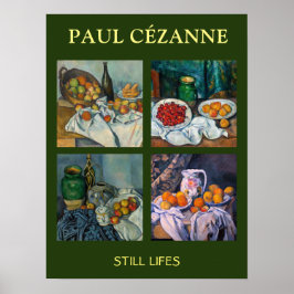 Paul Cezanne - Fortfarande Lifes mästerverk Select Poster