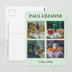 Paul Cezanne - Fortfarande Lifes mästerverk Select Vykort