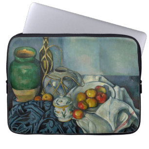 Paul Cezanne - Fortfarande livet med äpplen Laptop Fodral