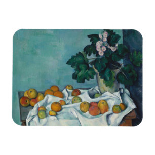 Paul Cezanne   Fortsatt liv med äpplen och en bit Magnet