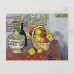 Paul Cezanne Fortsatt livslängd med Tureen, 1877 Vykort