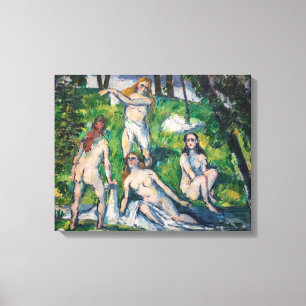 Paul Cezanne - Four Bathers Canvastryck