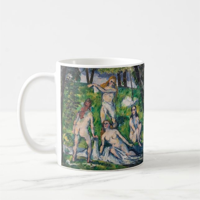 Paul Cezanne - Four Bathers Kaffemugg (Vänster)