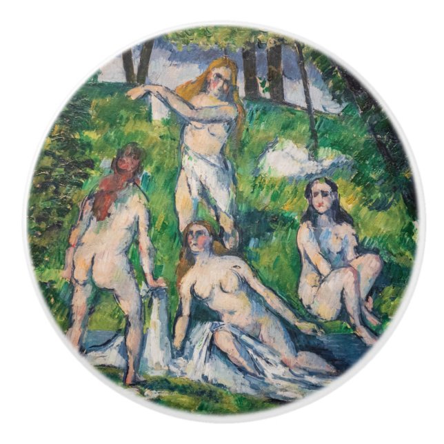 Paul Cezanne - Four Bathers Knopp (Framsidan)
