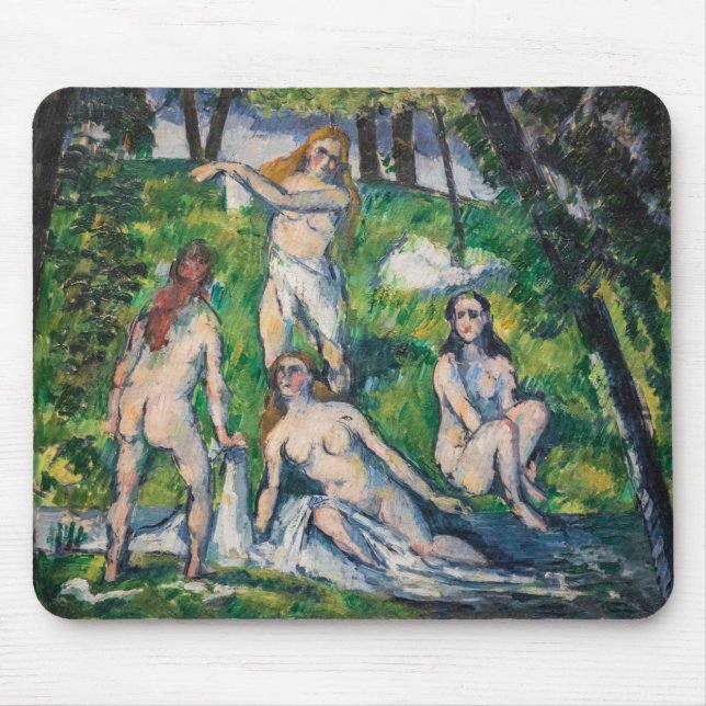 Paul Cezanne - Four Bathers Musmatta (Framsidan)