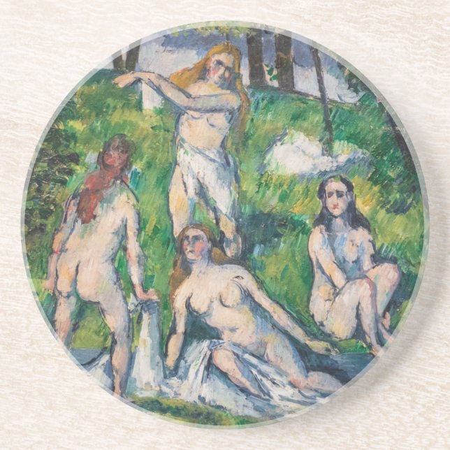 Paul Cezanne - Four Bathers Underlägg (Framsidan)