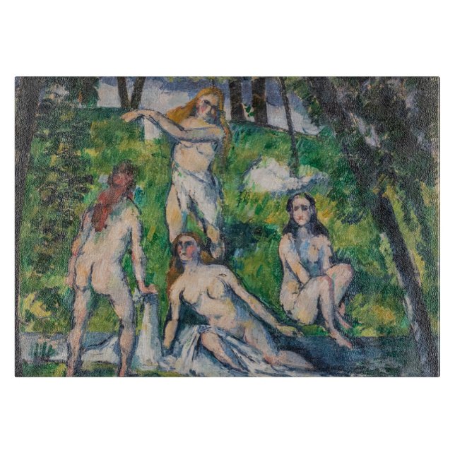 Paul Cezanne - Fyra badande (Framsidan)