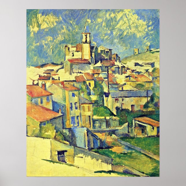 Paul Cezanne - Gardanne Poster (Framsidan)