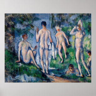 Paul Cezanne - Grupp badare Poster