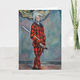 Paul Cezanne - Harlequin Kort