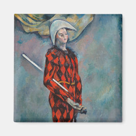 Paul Cezanne - Harlequin Magnet