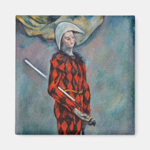 Paul Cezanne - Harlequin Magnet