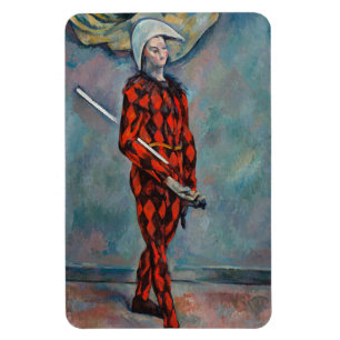 Paul Cezanne - Harlequin Magnet