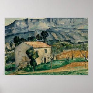 Paul Cezanne - House i Provence Poster