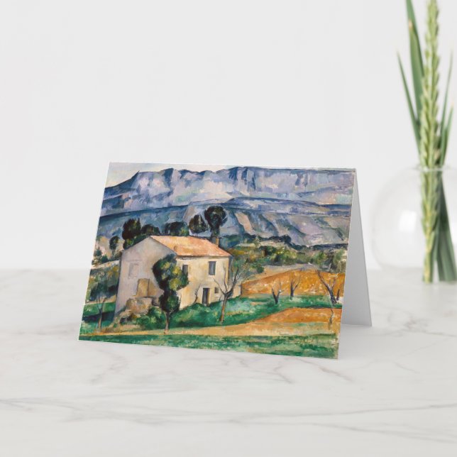 Paul Cezanne - House in Provence Kort (Framsida)