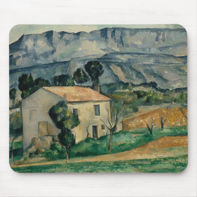 Paul Cezanne - House in Provence Musmatta (Framsidan)