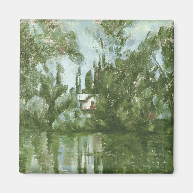 Paul Cezanne | House on the Banker of the Marne, 1 Magnet (Framsidan)
