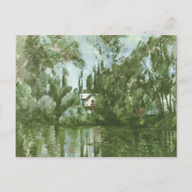 Paul Cezanne | House on the Banker of the Marne, 1 Vykort (Framsida)