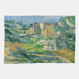 Paul Cezanne - Houses in Provence, Riaux Valley Kökshandduk