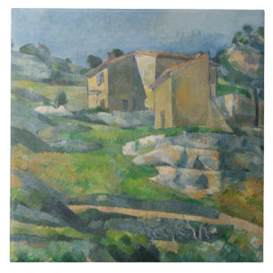 Paul Cezanne hus i Provence: Riauxen V Kakelplatta