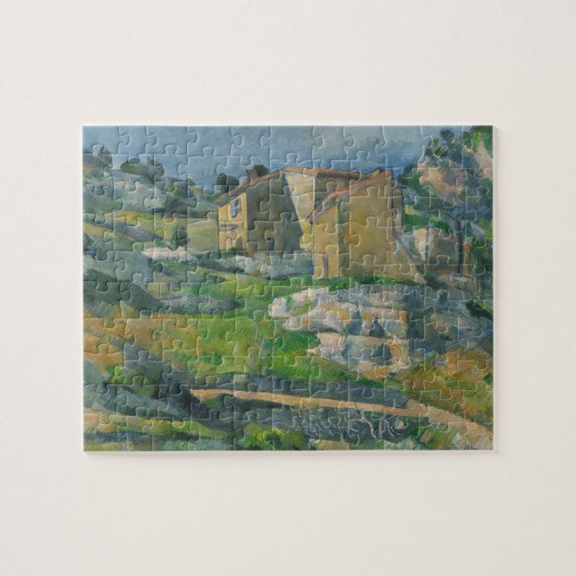 Paul Cezanne | hus i Provence: Riauxen V Pussel (Horisontell)
