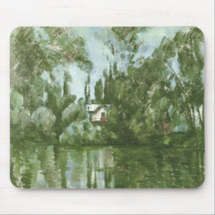 Paul Cezanne hus på banker av Marnen, 18 Musmatta