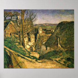 Paul Cezanne - Huset för den hängda mannen Poster