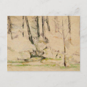 Paul Cezanne- I Skogen Vykort