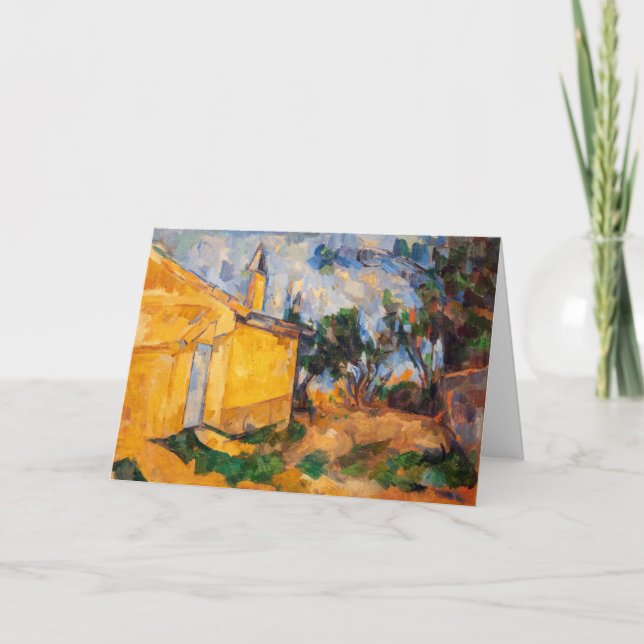 Paul Cezanne - Jourdans stuga Kort (Framsida)