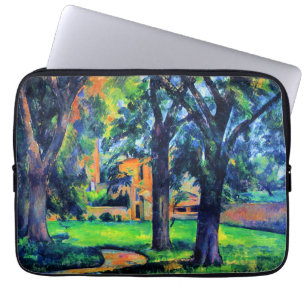 Paul Cezanne - Kastanje träd och gård, Laptop Fodral