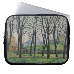 Paul Cezanne kastanjträd på Jas de Bouffan, c Laptop Fodral