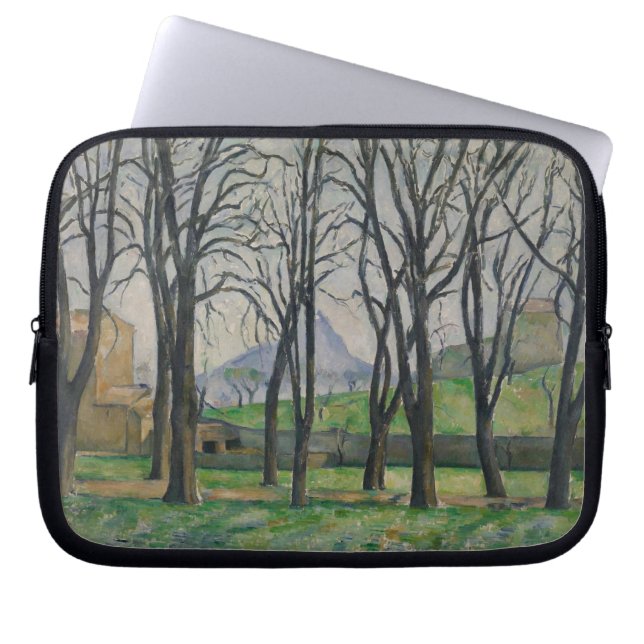 Paul Cezanne | kastanjträd på Jas de Bouffan, c Laptop Fodral (Framsidan)