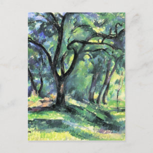 Paul Cezanne konstverk Vykort