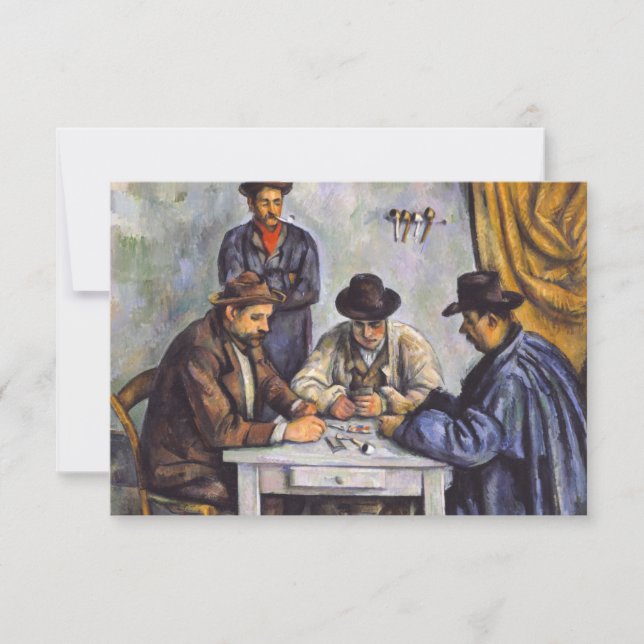 Paul Cezanne - kortet Tack Kort (Framsida)