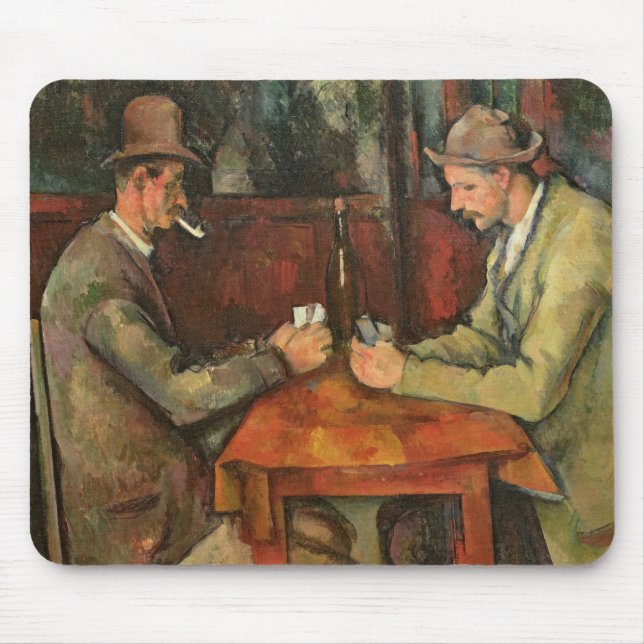Paul Cezanne| Kortspelare, 1893-96 Musmatta (Framsidan)