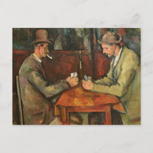 Paul Cezanne   Kortspelare, 1893-96 Vykort