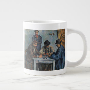 Paul Cezanne Kortspelare Jumbo Mugg