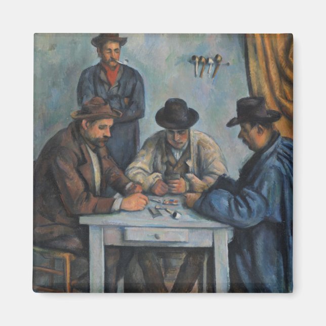 Paul Cezanne | Kortspelare Magnet (Framsidan)