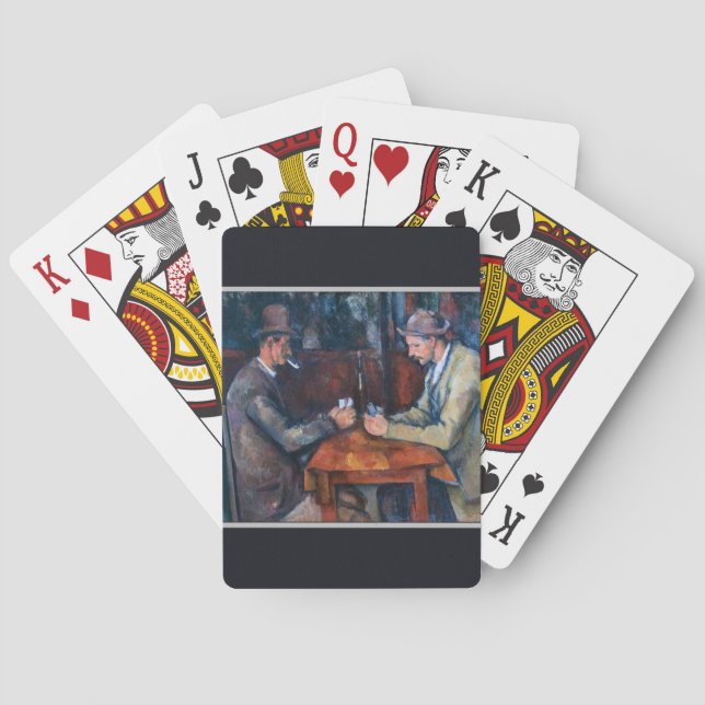 Paul Cezanne - Kortspelarna Casinokort (Baksidan)
