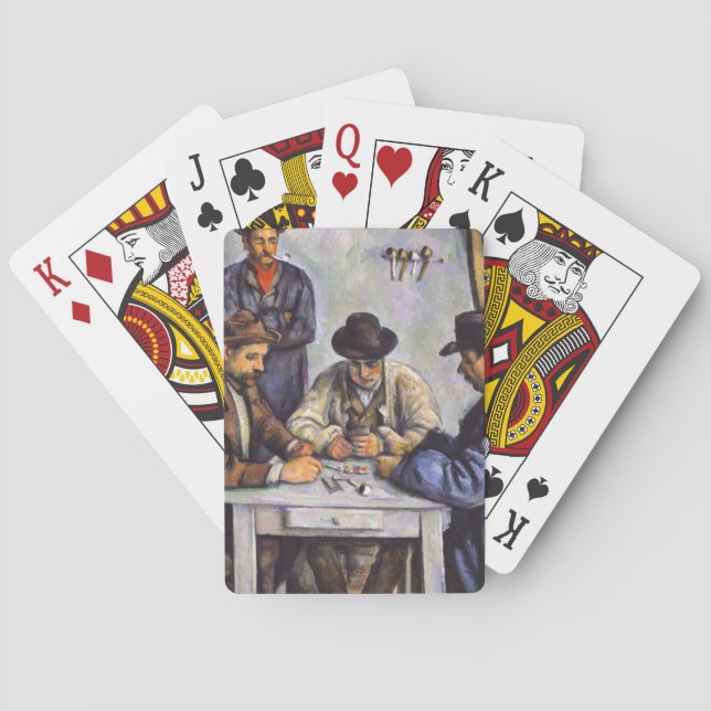 Paul Cezanne - Kortspelarna Casinokort (Baksidan)